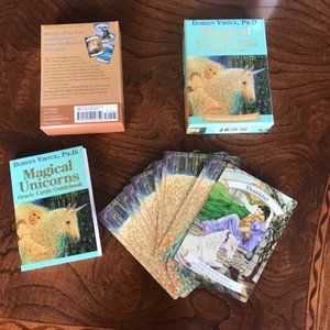 Magical Unicorn Oracle Tarot Cards by Doreen Virtue - Out of Print/Rare
